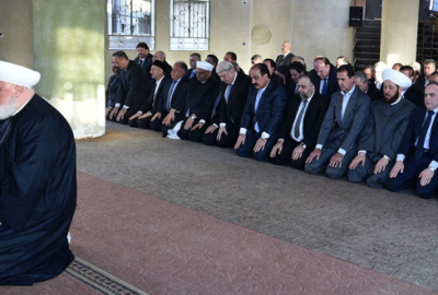 Esad’dan sembolik bayram namazı