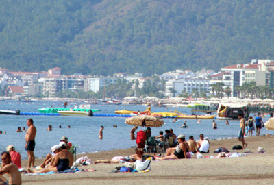 Kurban Bayramı’nda sahiller doldu taştı