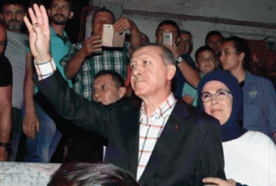 Erdoğan 15 temmuz şehit ailelerini ziyaret etti