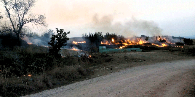Bursa’da korkutan yangın