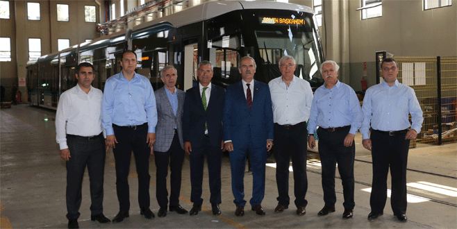 Kocaeli’nin tramvayları da Bursa’dan