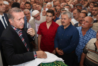 Erdoğan: Adeta annem gibi sevdiğim, saygı duyduğum birisiydi