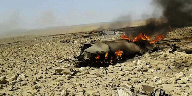 Suriye uçağı düşürüldü