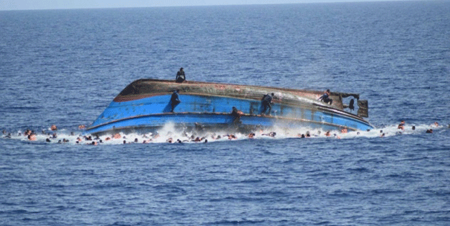 600 kişiyi taşıyan göçmen teknesi battı: 29 ölü