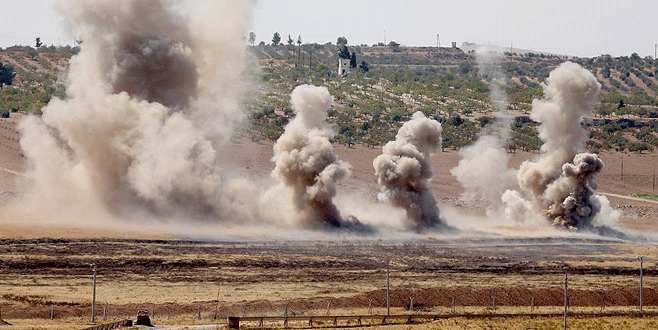 TSK: DAİŞ’e ait 103 terör hedefi imha edildi