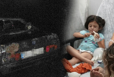 Kaza yaptı, yaralı eşi ve 4 çocuğunu bırakıp kaçtı