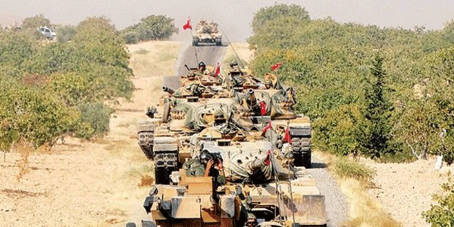 TSK: 105 DEAŞ hedefi 416 atışla vuruldu