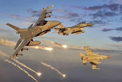 Terör yuvalarına bomba yağdı