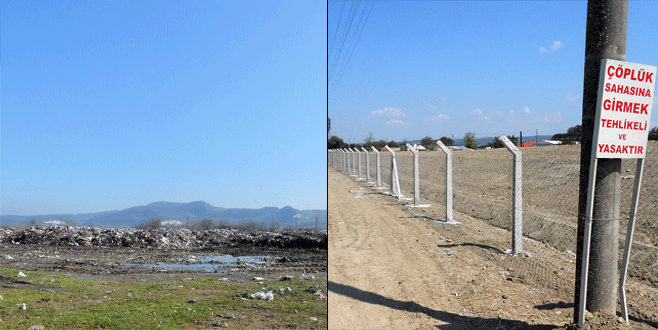 Bursa’da çöplükler ıslah ediliyor