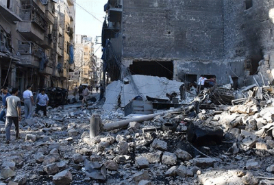 Halep’te ‘deprem etkisine’ yol açan saldırıda 30 kişi öldü