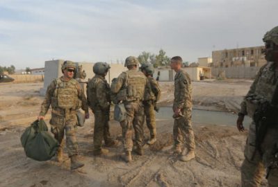 ABD askerlerinin ilk görüntüleri