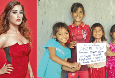 Hazal için Kamboçya’ya yemek