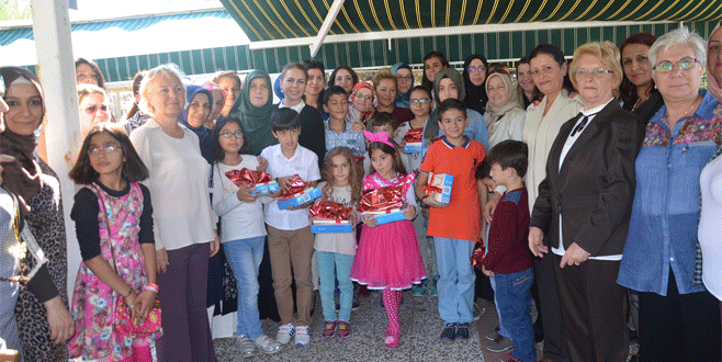 Çocukların yüzü güldü