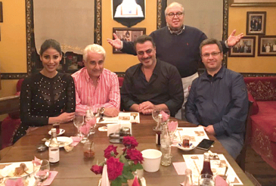 Gala sonrası İskender keyfi