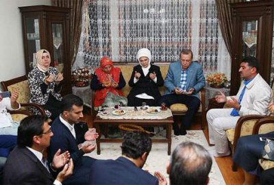 Erdoğan’dan şehit yakını ve gazilere ziyaret