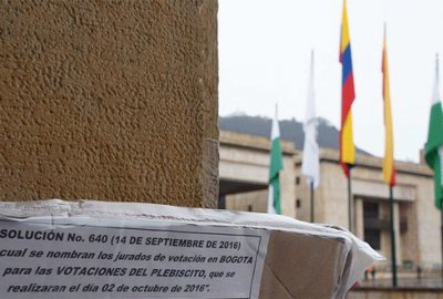 Kolombiyalılar tarihi referandumda ‘hayır’ dedi