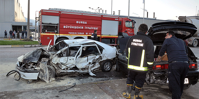 Bursa’da faciadan dönüldü: Canlarını zor kurtardılar