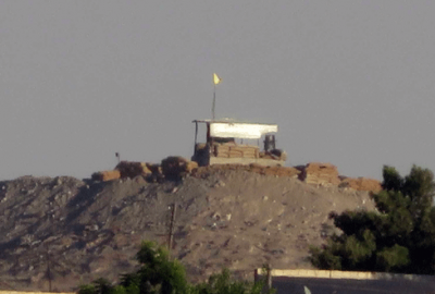 PYD, Telabyad’da mevzi kurdu