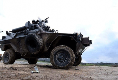 Yayladağı kırsalına top mermisi düştü