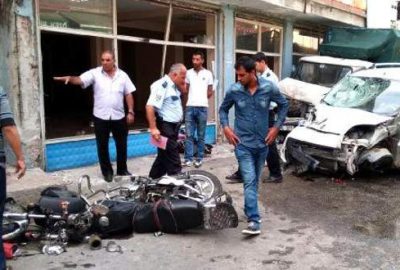 Kontrolden çıkan araç yayalara çarptı: 1 ölü, 3 yaralı