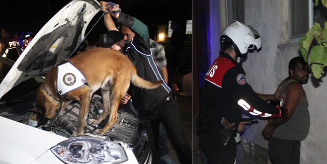 Bursa polisi uyuşturucuya geçit vermiyor