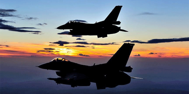 Türk savaş uçakları 6 IŞİD hedefini imha etti