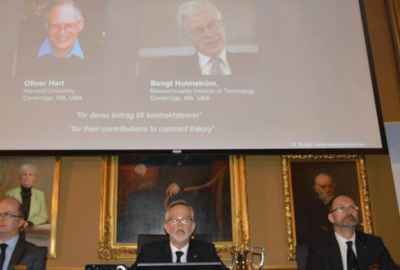Nobel Ekonomi Ödülü Hart ve Holmström’e