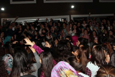 Zonguldak’ta kız yurdunda kalan öğrencilerden eylem