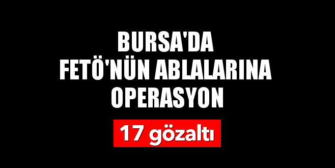 Mustafakemalpaşa’da FETÖ operasyonu