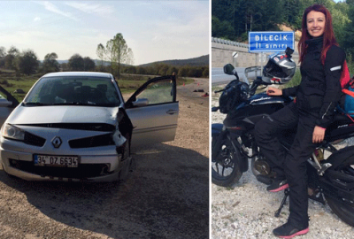 Motosiklet tutkunu Gizem öğretmenin acı sonu