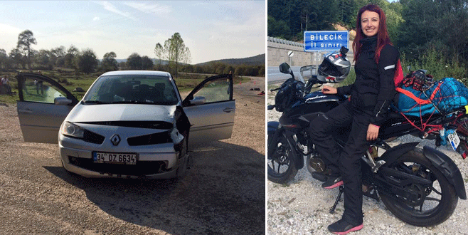 Motosiklet tutkunu Gizem öğretmenin acı sonu