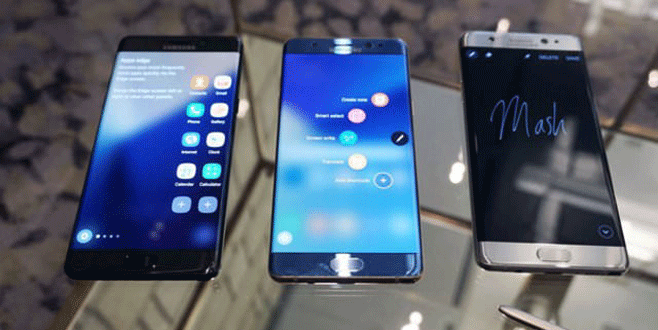 Samsung’da ‘Note 7’ depremi
