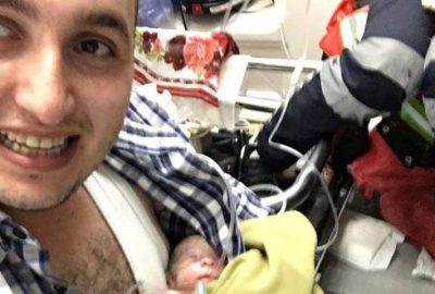 Ambulansta doğan bebek doktorun vücut ısısıyla hayatta kaldı