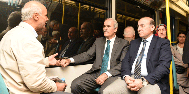 Başkan Altepe’den Bursalılara ‘toplu ulaşım’ çağrısı