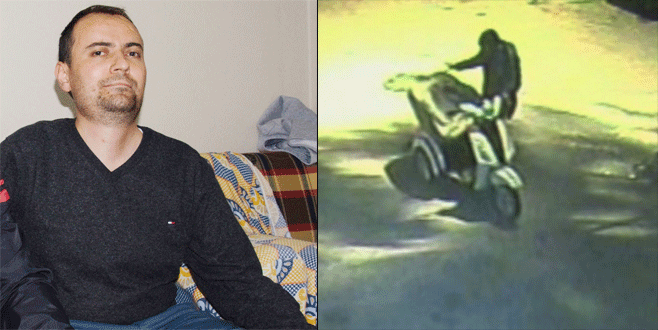 Vicdansız hırsız, engelli vatandaşın motorunu çaldı