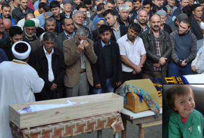 2 minik kardeş gözyaşlarıyla toprağa verildi