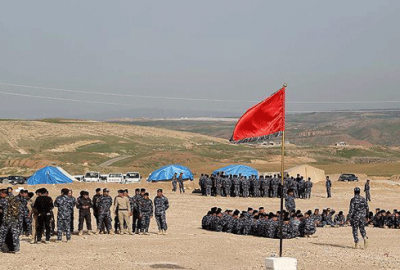 Türk askerlerinin eğittiği Ninova Muhafızları Musul operasyonuna katıldı