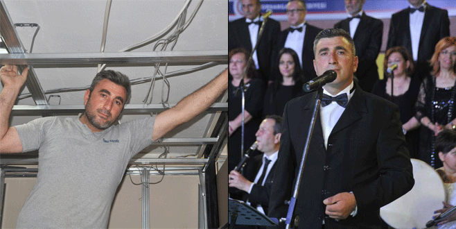 Gündüz elektrik ustası, gece ses sanatçısı