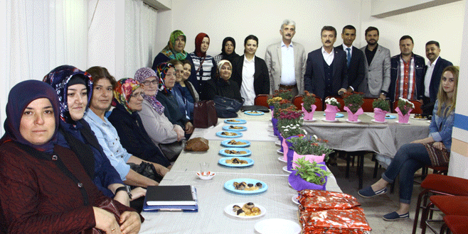 Kadın çiftçiler unutulmadı