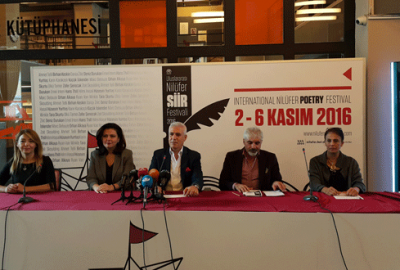 Bursa'da 2-6 Kasım tarihlerinde düzenlenecek olan “Uluslararası Nilüfer Şiir Festivali”nde,