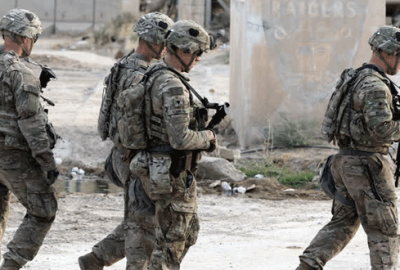 ABD askerlerinin ilk görüntüleri