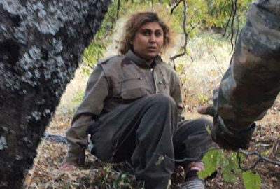 PKK’lı kadın terörist böyle yakalandı!