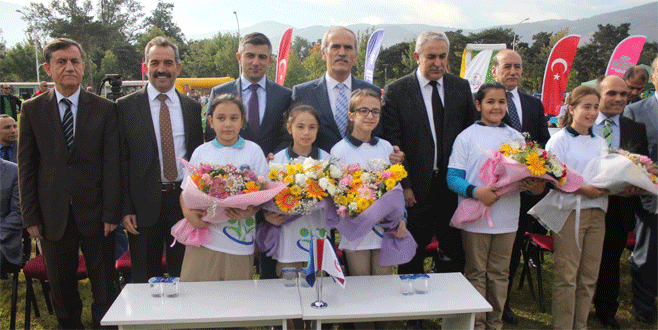 Çocuklar sporla buluştu