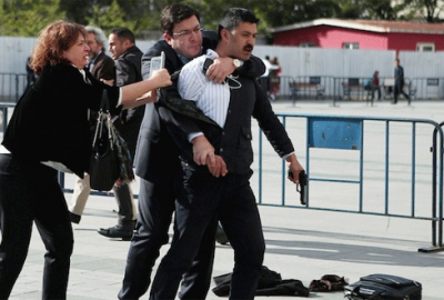 Dündar’a saldıran Şahin’e tahliye