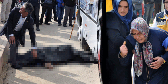 Bursa’da otobüsün altında can verdi, kızı şoka girdi