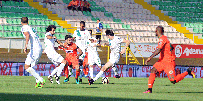 A.Alanyaspor 0-2 Bursaspor (Maç Sonucu)