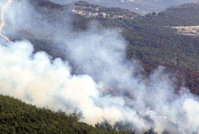 Yayladağı kırsalına top mermisi düştü