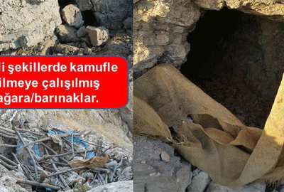 Şırnak’ta 4 mağara ve 2 tünel kullanılamaz hale getirildi