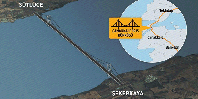 Çanakkale 1915 Köprüsü’nün geçiş ücreti belli oldu