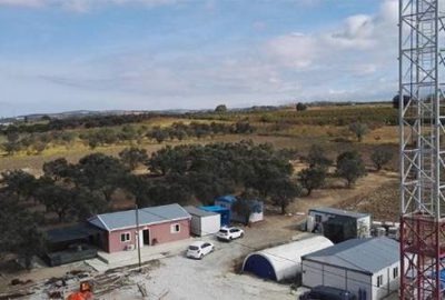 Lapseki Devlet Hastanesi inşaatına inceleme